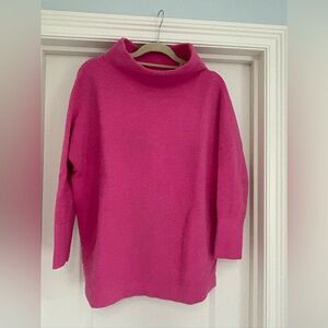 Free People Pink Dolman Sweater